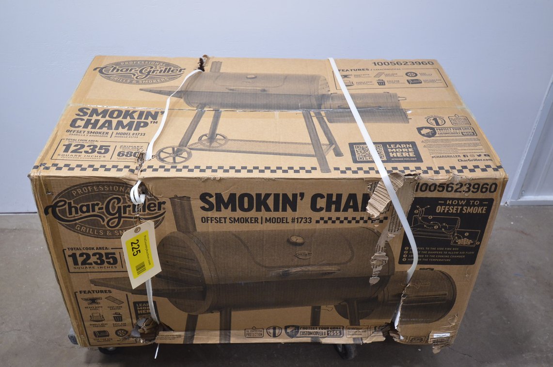 Smokin' Champ Offset Smoker By Char-Griller