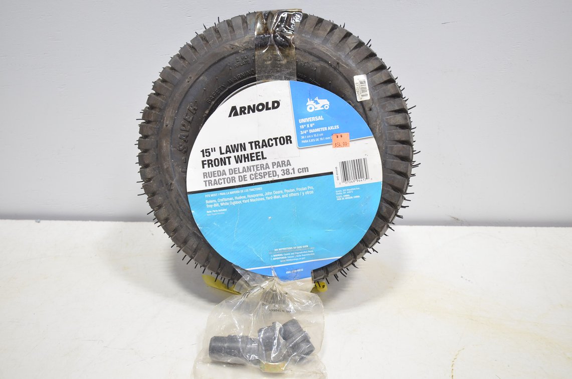 15" Lawn Tractor Front Wheel