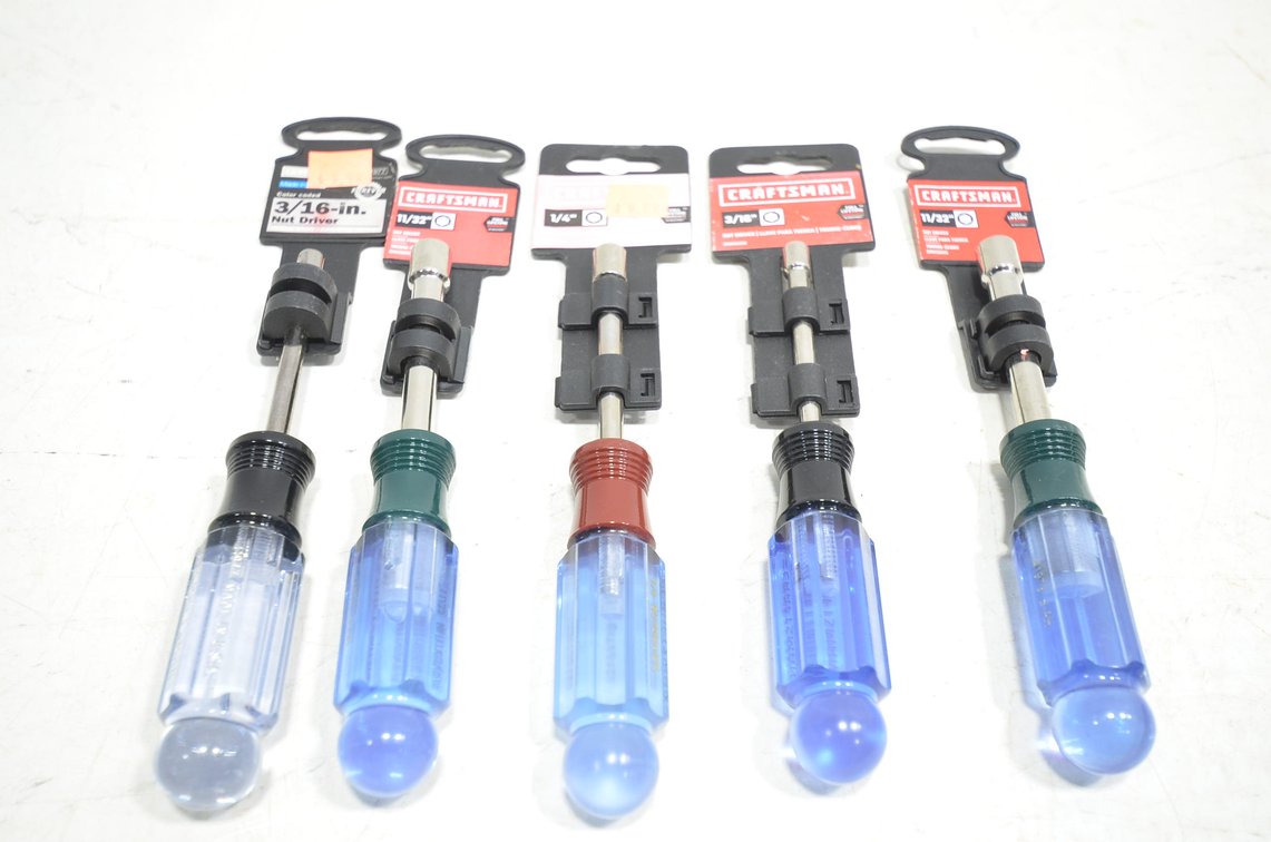 (5) Craftsman Nut Drivers, SAE