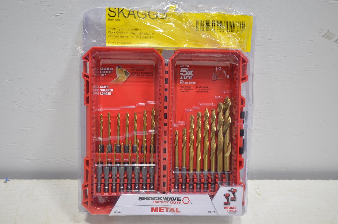 Milwaukee Drill Bit Index Set
