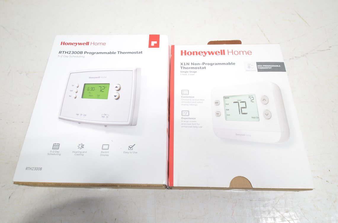 (2) Honeywell Thermostats