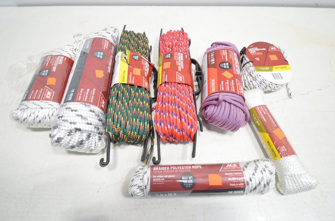 Braided Poly Rope Lot