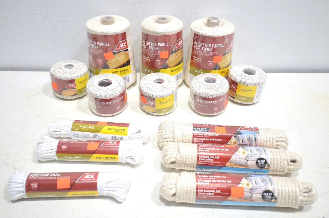 Cotton Cord And Twine Lot