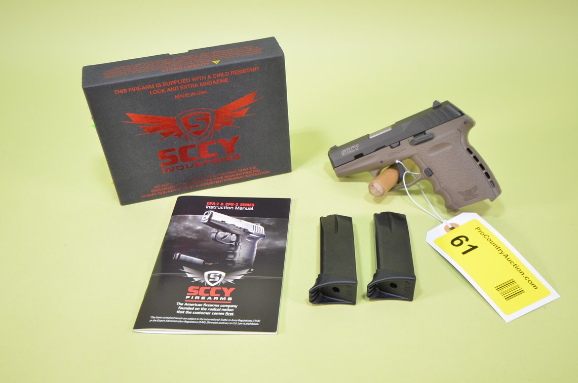 SCCY CPX-2 9mm Pistol
