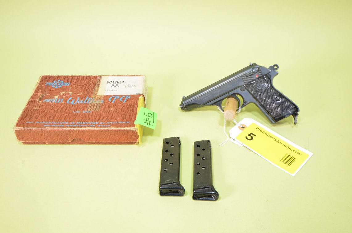 Walther Model PP 7.65 mm Pistol