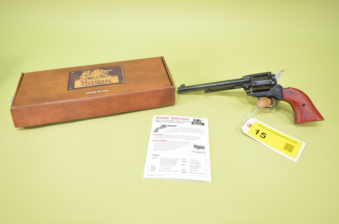 Heritage Rough Rider 22LR Revolver