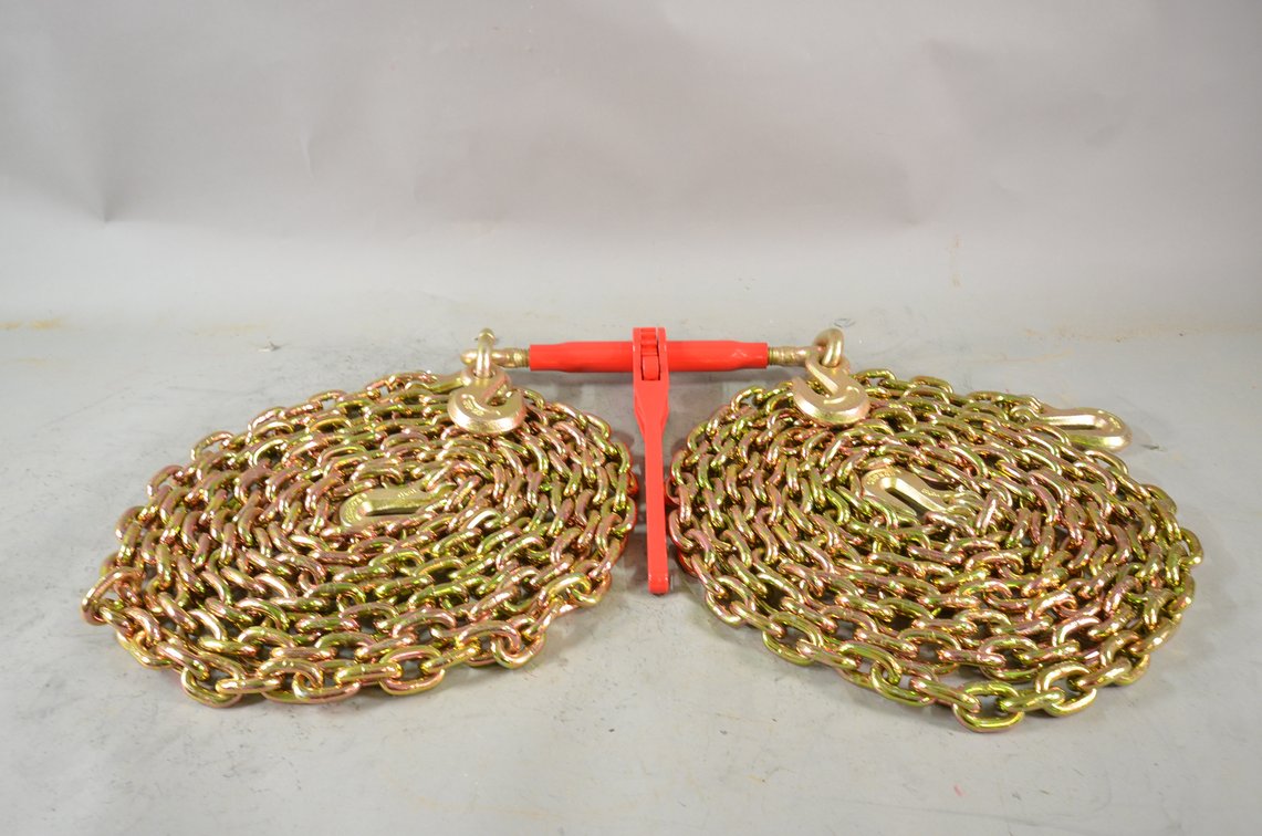 (2) Log Chains with Ratcheting Binder