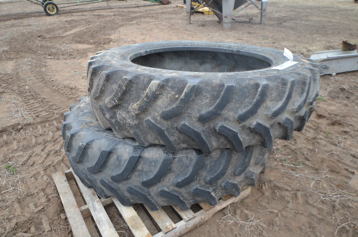 (2) 18.4-46 Tractor Tires