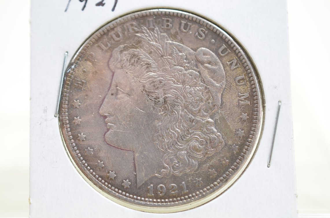 1921 Morgan Silver Dollar