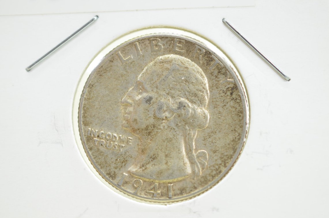 1941 Washington Quarter Dollar