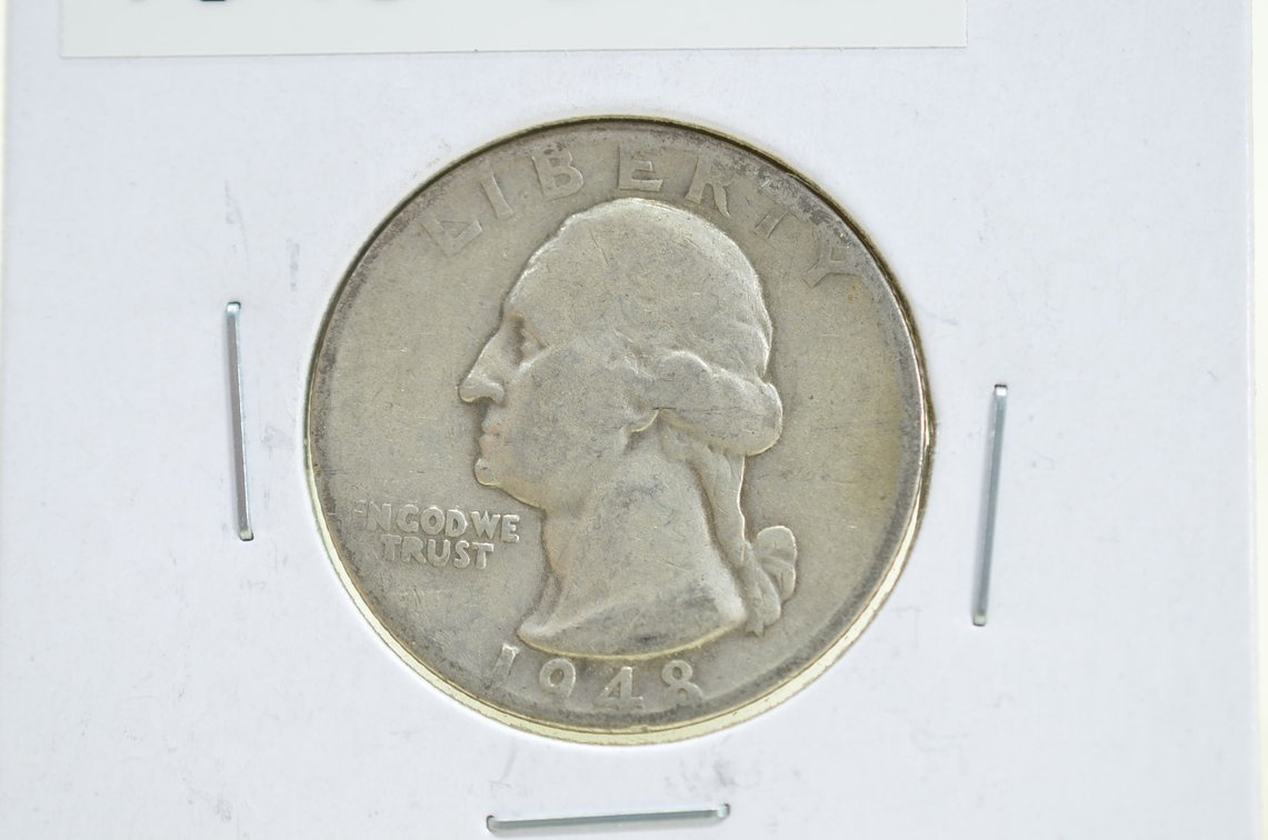 1948 Washington Quarter Dollar