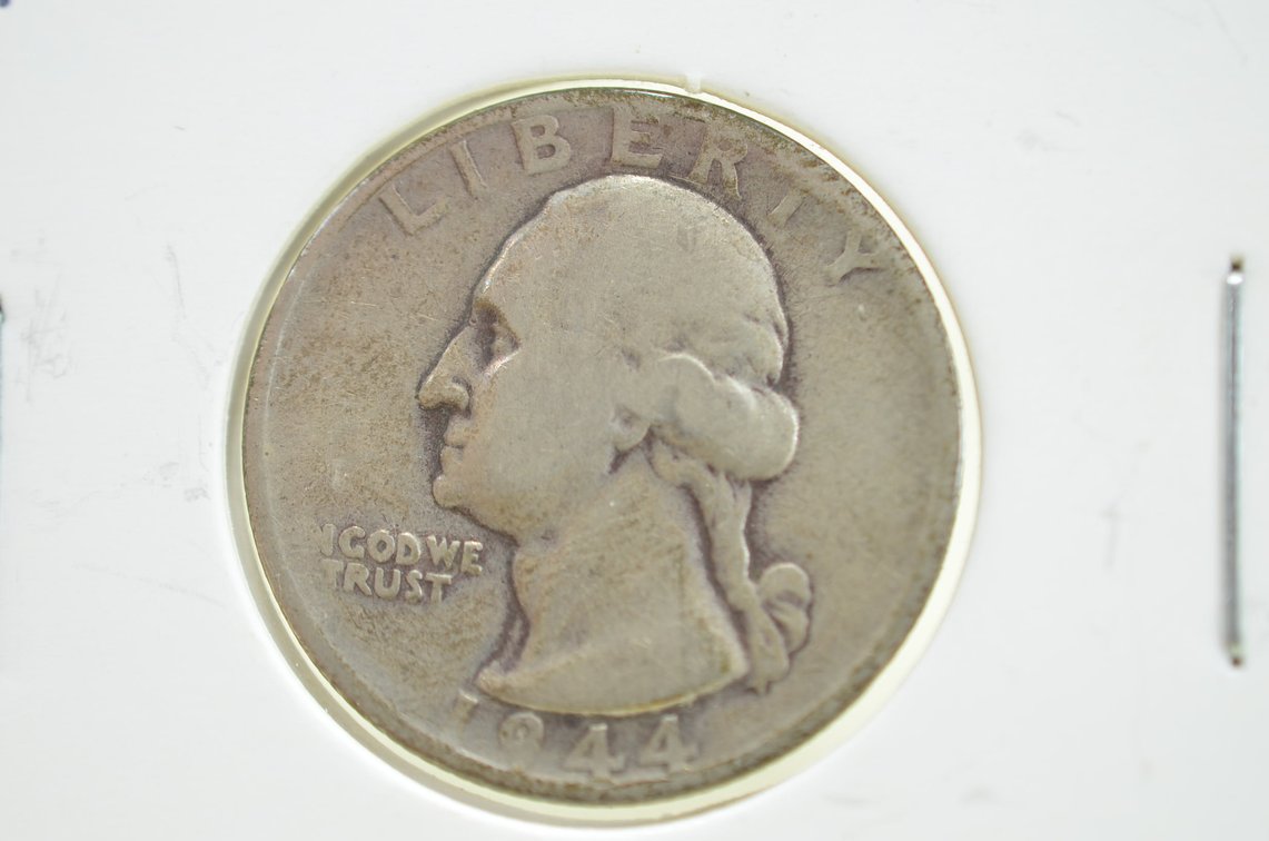 1944 S Washington Quarter Dollar