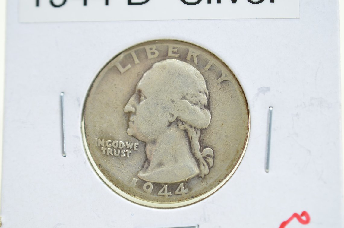 1944 D Washington Quarter Dollar