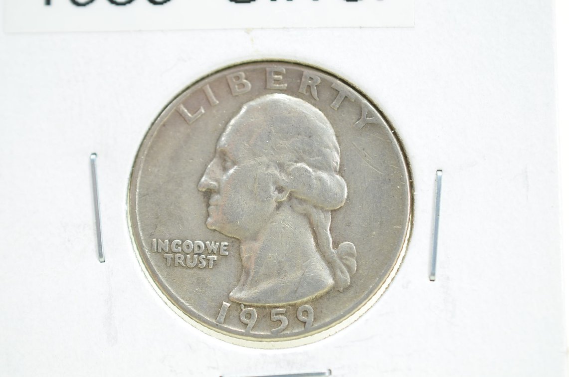 1959 Washington Quarter Dollar