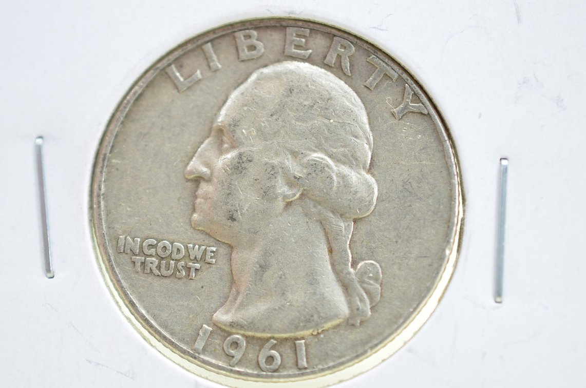 1961 D Washington Quarter Dollar