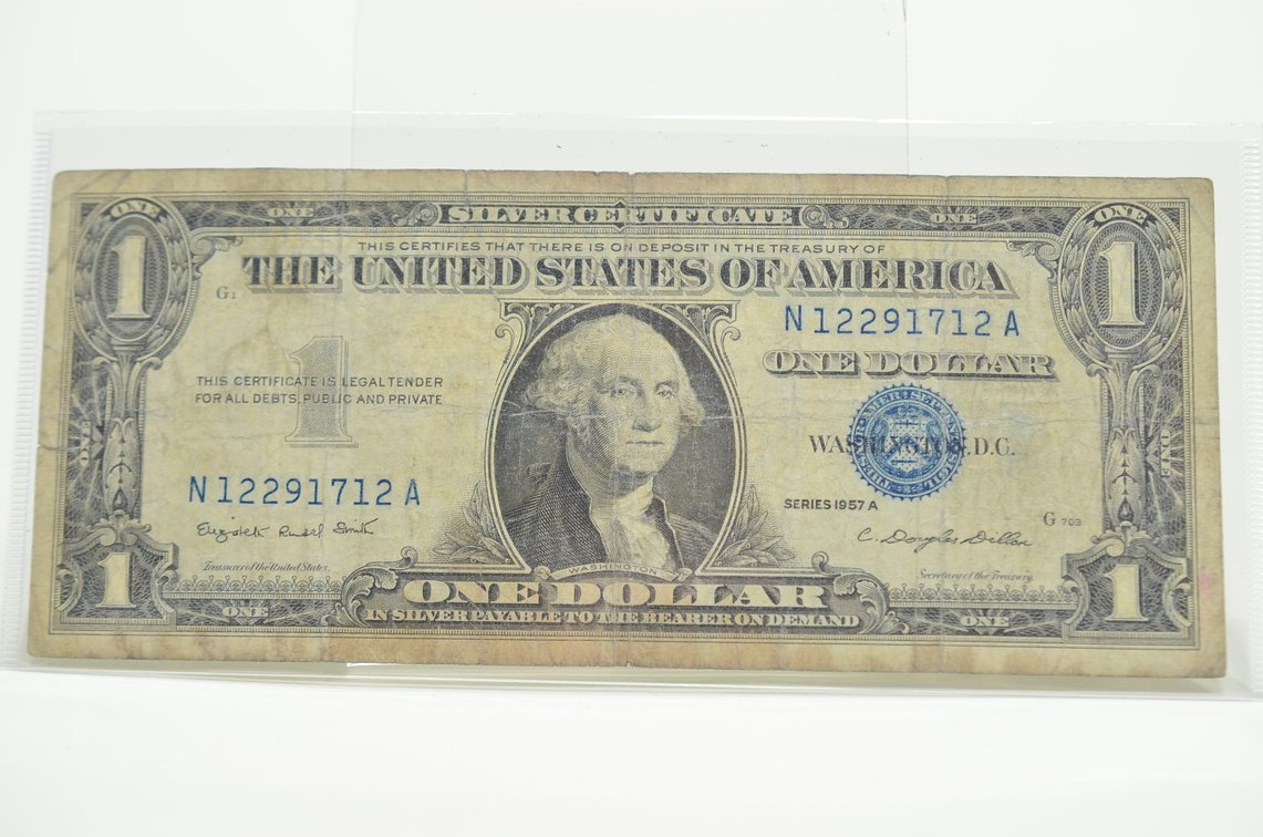 1957 A $1 Silver Certificate