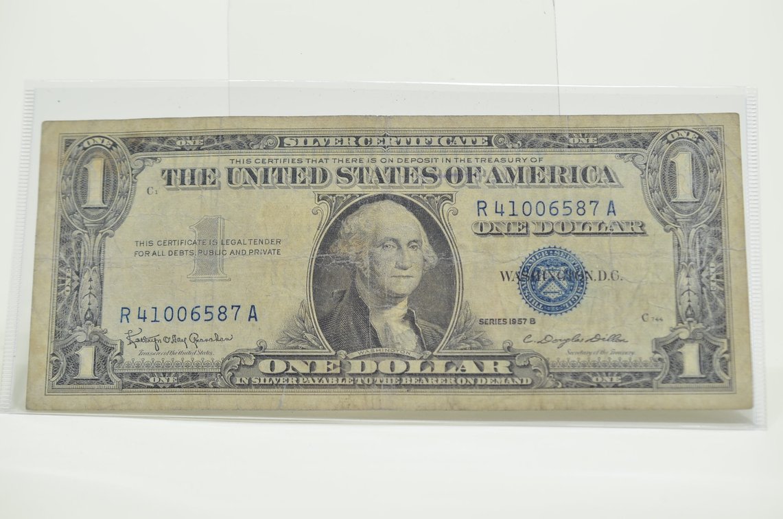 1957 B $1 Silver Certificate