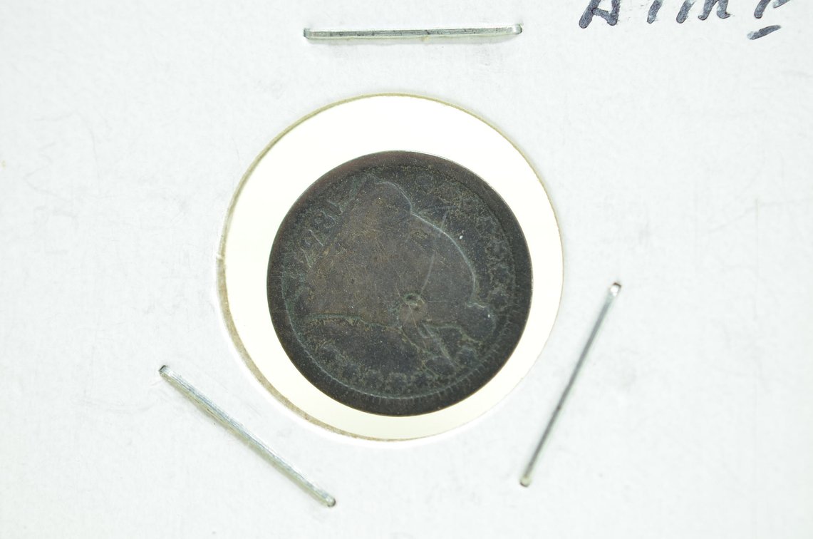 1854 Seated Liberty Half Dime