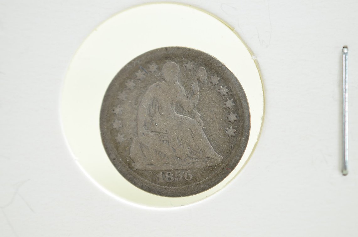 1856 Seated Liberty Half Dime