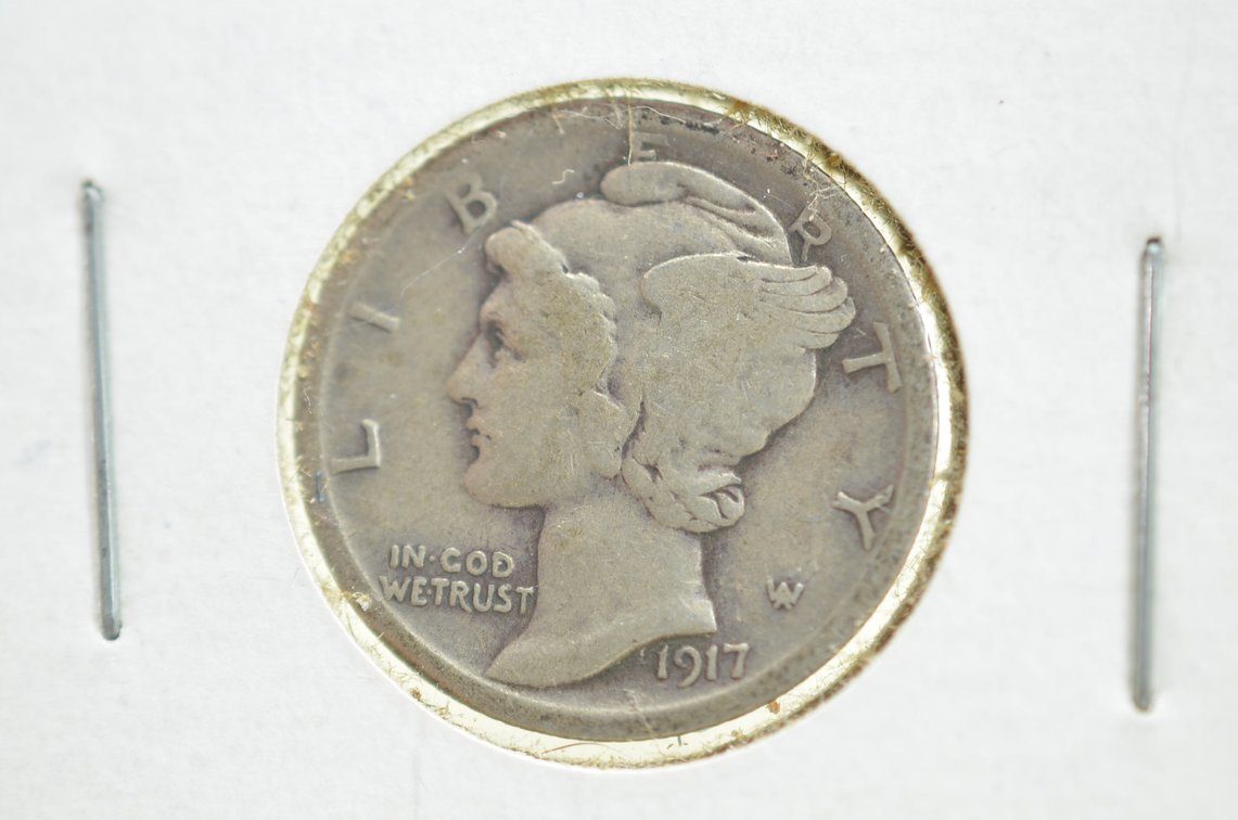 1917 Mercury Dime