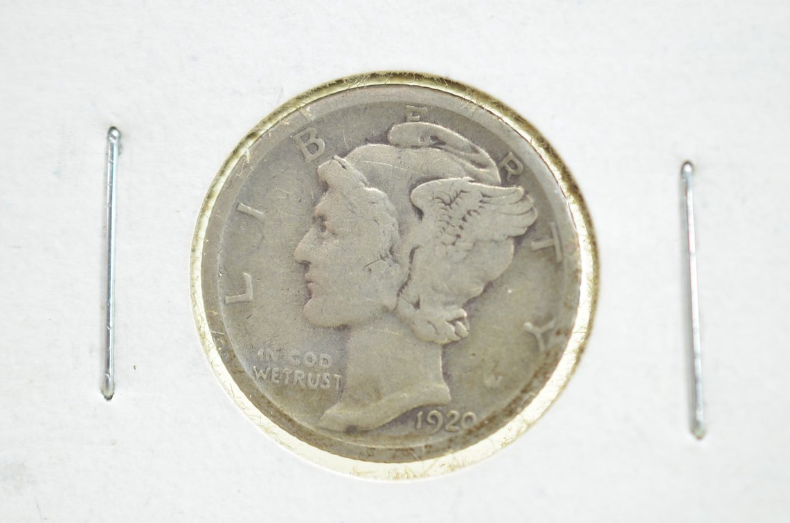 1920 S Mercury Dime