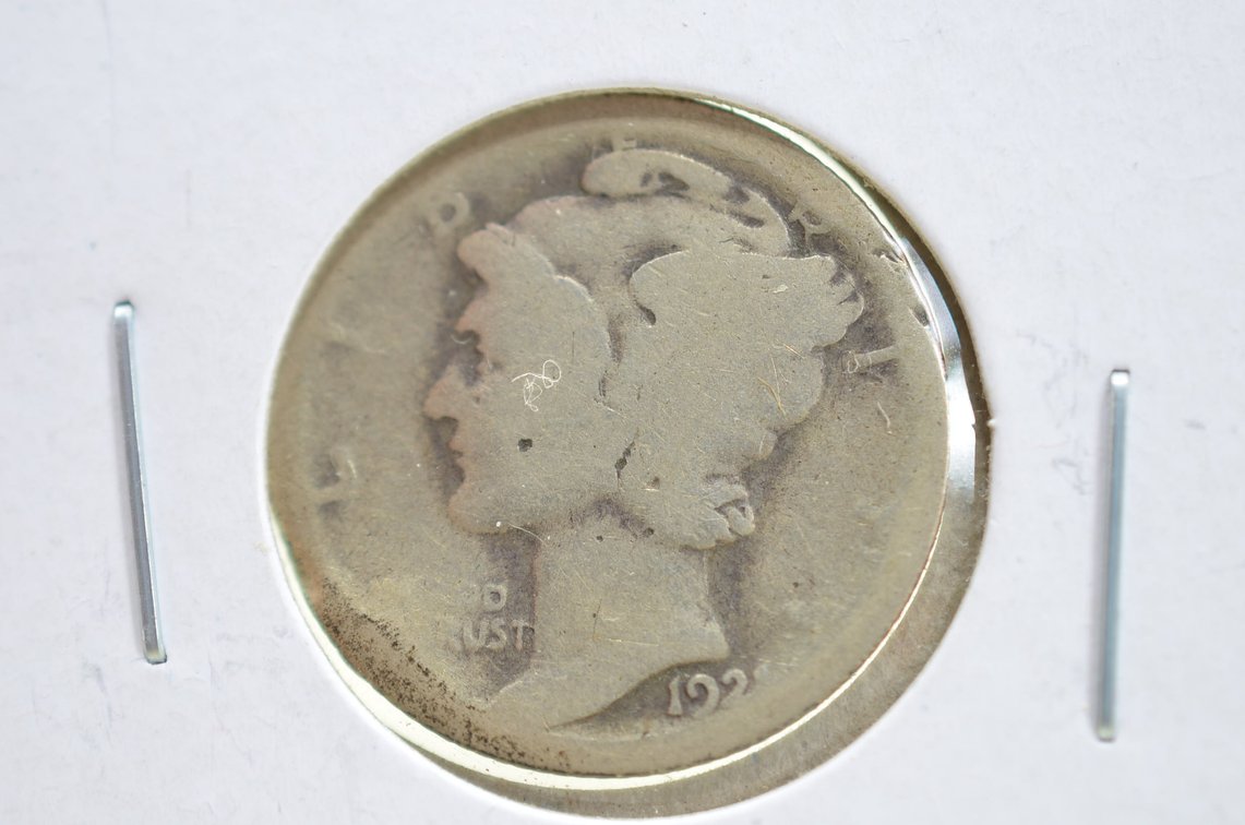 1921 Mercury Dime