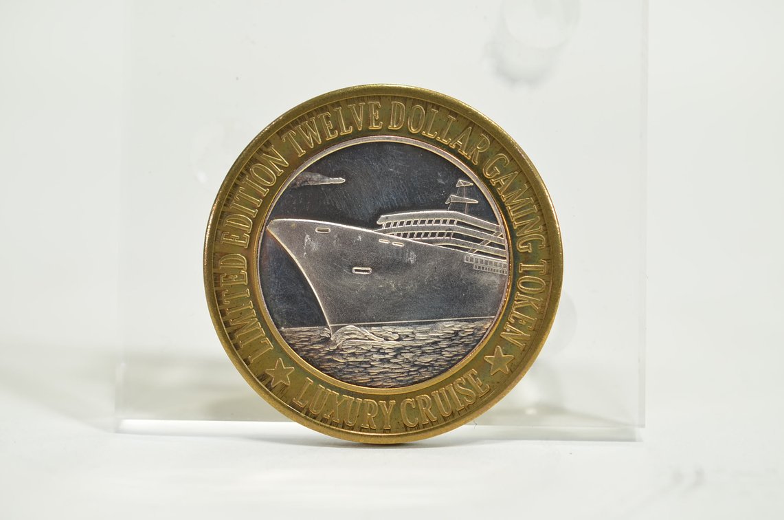Luxury Cruise Twelve Dollar Gaming Token