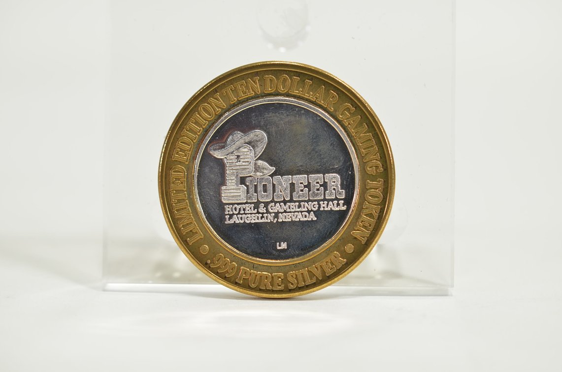 Pioneer Ten Dollar Gaming Token
