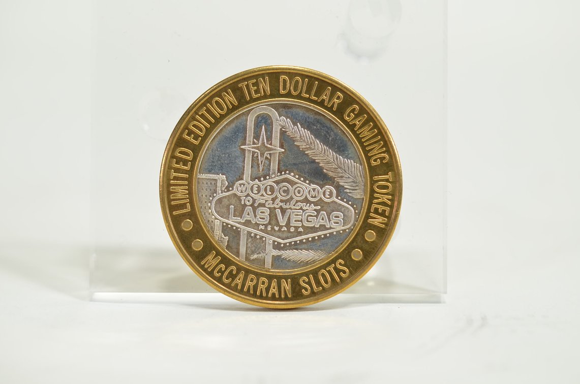McCarran Slots Ten Dollar Gaming Token