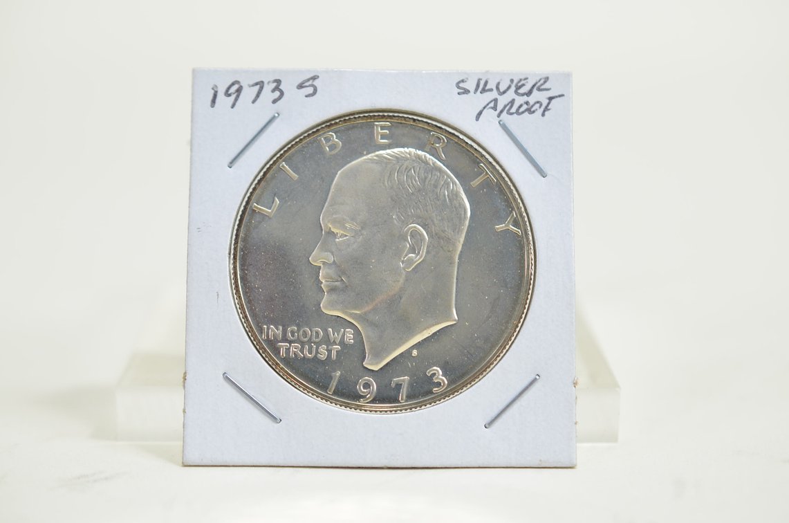1973 S Eisenhower Silver Dollar