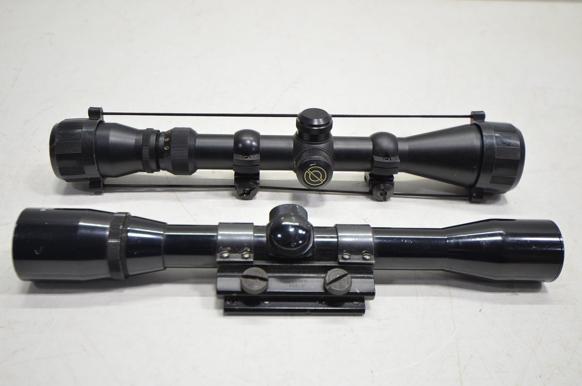 (2) Rifle Scopes