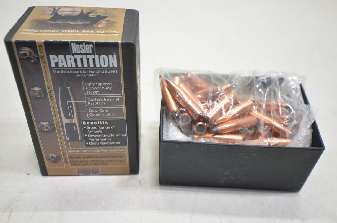 Nosler 7mm 150 gr Bullets, 1 Box