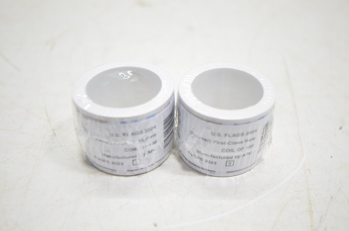 (2) Forever Stamps, 100 Per Roll