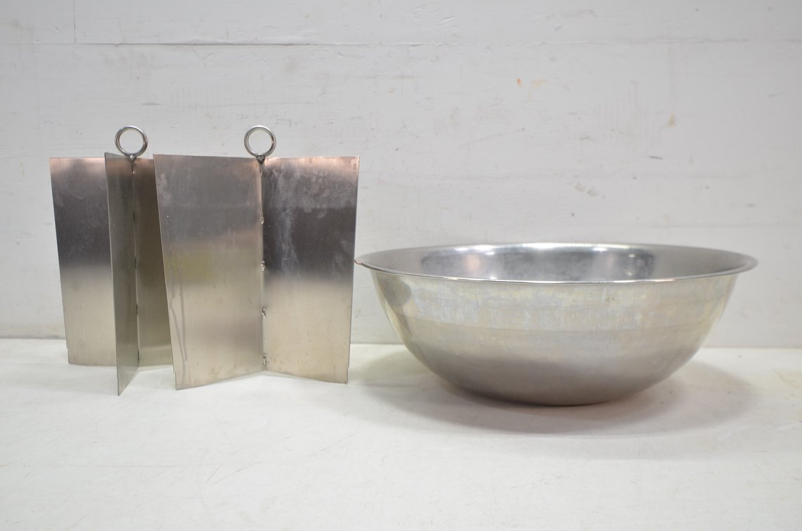 Stainless Steel Mixing Bowl, Stock Pot Dividers