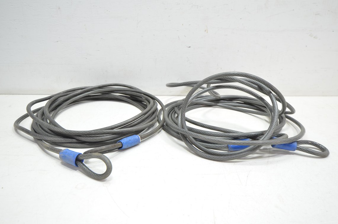 (2) Schlage Steel Cable, 24 Ft