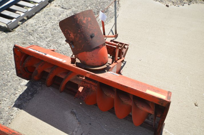 Image for Case Garden Tractor Snowblower and Blade Attachments