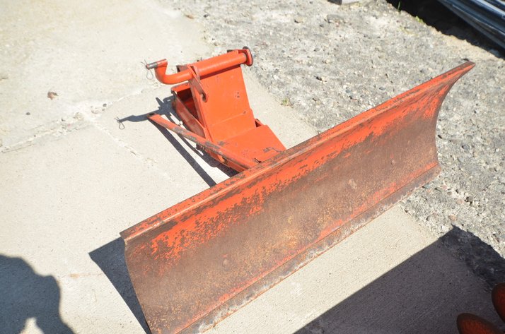 Image for Case Garden Tractor Snowblower and Blade Attachments