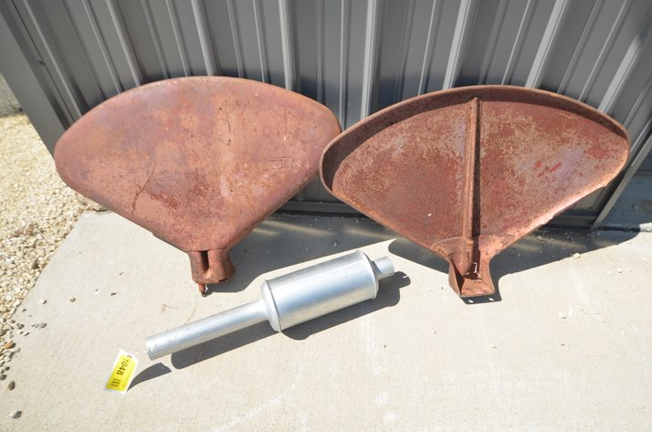 Image for Farmall H Fenders and Muffler