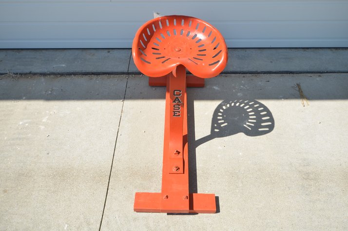 Image for Case Tractor Seat on Stand