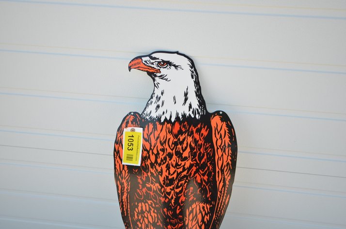 Image for Case Porcelain Eagle Sign