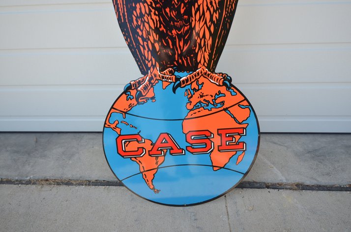 Image for Case Porcelain Eagle Sign