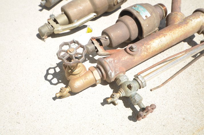 Image for Steam Engine Pressure Relief Valves and Water Level Indicator