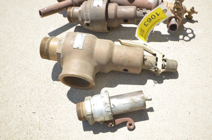 Image for Steam Engine Pressure Relief Valves and Water Level Indicator