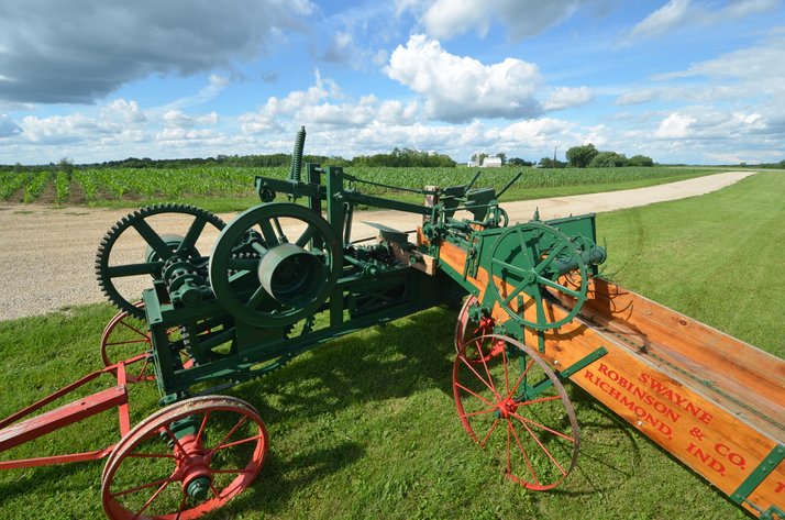 Image for 1918 Swayne Robinson and Co. Wire Tie Hay Press