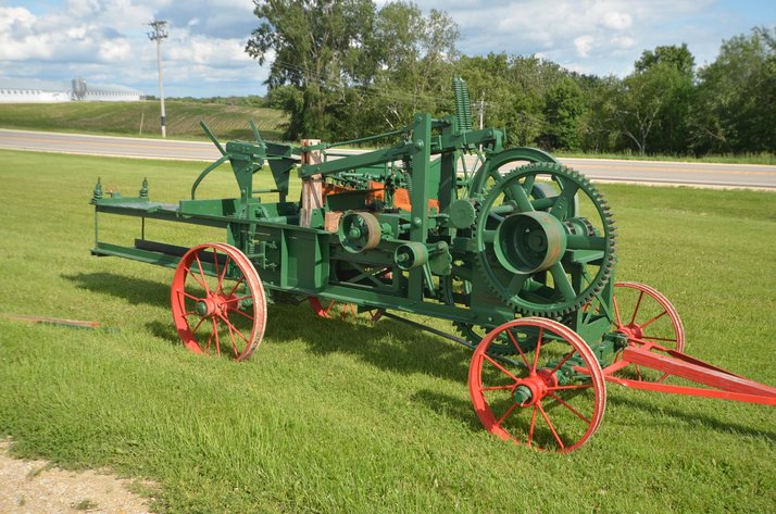 Image for 1918 Swayne Robinson and Co. Wire Tie Hay Press