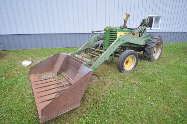 Image for 1947 John Deere Model MI with Loader