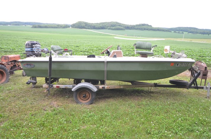 Image for Glastron BeauJack 149 Boat and Trailer