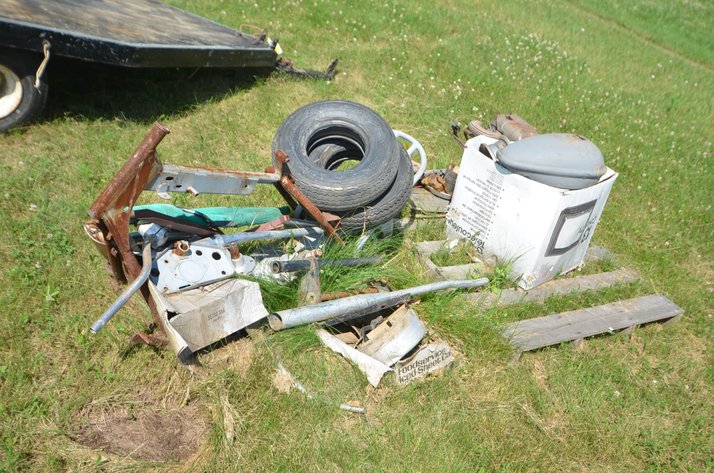 Image for Cushman Bike Frame, Engine and Parts