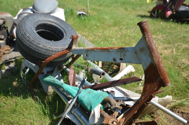 Image for Cushman Bike Frame, Engine and Parts