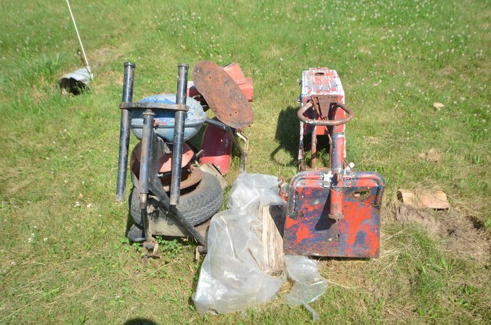 Image for (2) Cushman Bike Frames and Parts